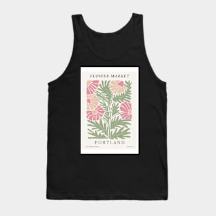 Portland Flower Market Botanical Tank Top